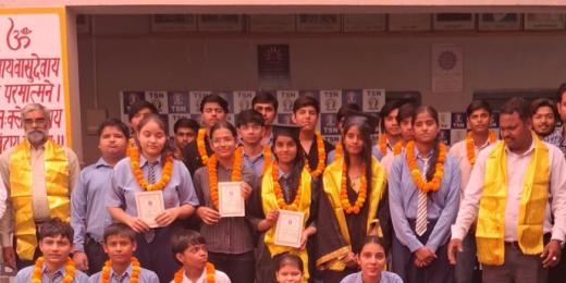 टैगोर शिक्षा निकेतन का परिणाम शत-प्रतिशत, बोर्ड क्लास के 50 प्रतिशत से अधिक बच्चे मेरिट में