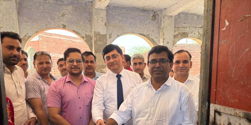 Hathin News: सीईओ जिला परिषद जितेन्द्र कुमार के मार्गदर्शन में खंड हथीन के विद्यालयों को मिली 982 बैंचों की सौगात