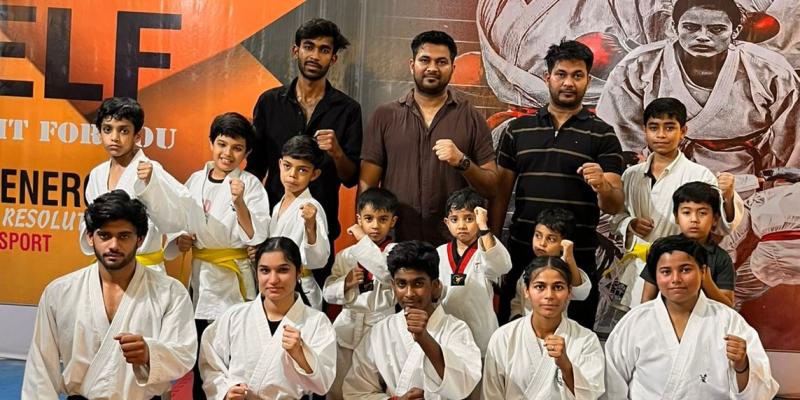Faridabad News : आरटूएफ मॉर्शल ऑर्ट एकेडमी बेल्ट प्रतियोगिता का आयोजन किया गया
