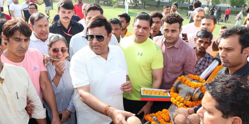 Faridabad news: जन सुविधाओं का विस्तार, विकास को नई रफ्तार, सेक्टर 12 टाउन पार्क में बनेगा अत्याधुनिक जॉगिंग ट्रैक और ओपन एयर थिएटर